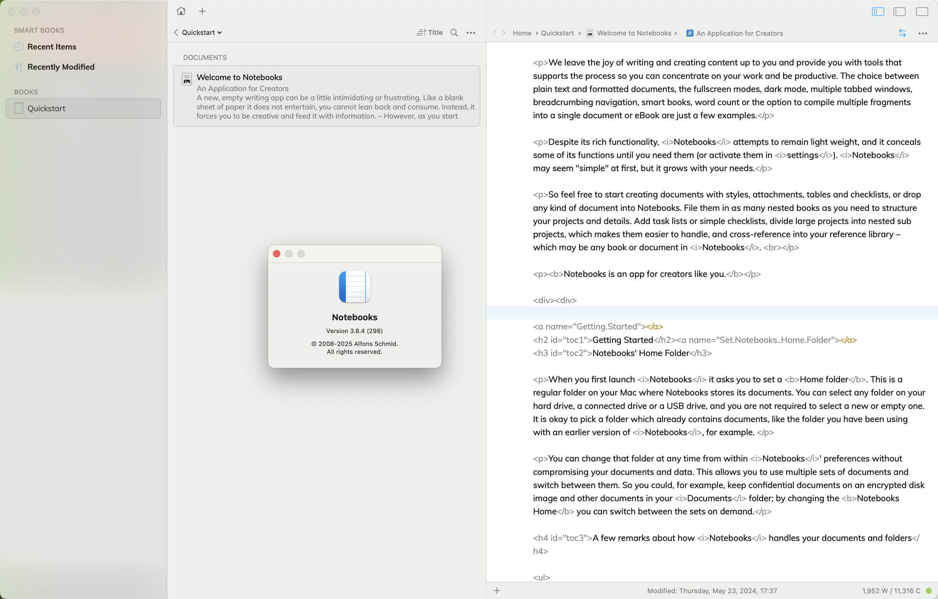 Notebooks for Mac v3.8.4 - 多功能记事本-1 Notebooks for Mac v3.8.4 – 多功能记事本